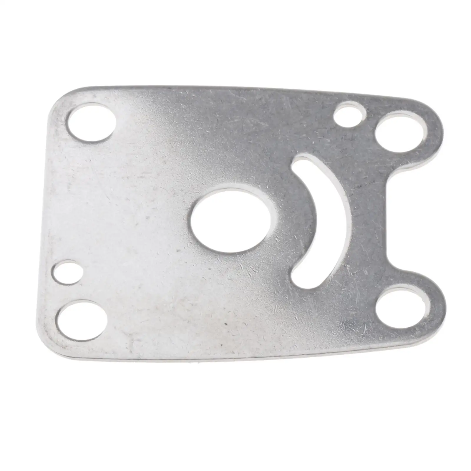 Outboard Water Pump Wear Plate 6E0-44323-00 Metal Impeller Water Pump Plate for Yamaha 2 4 Stroke 5HP 6HP Outboard Motors