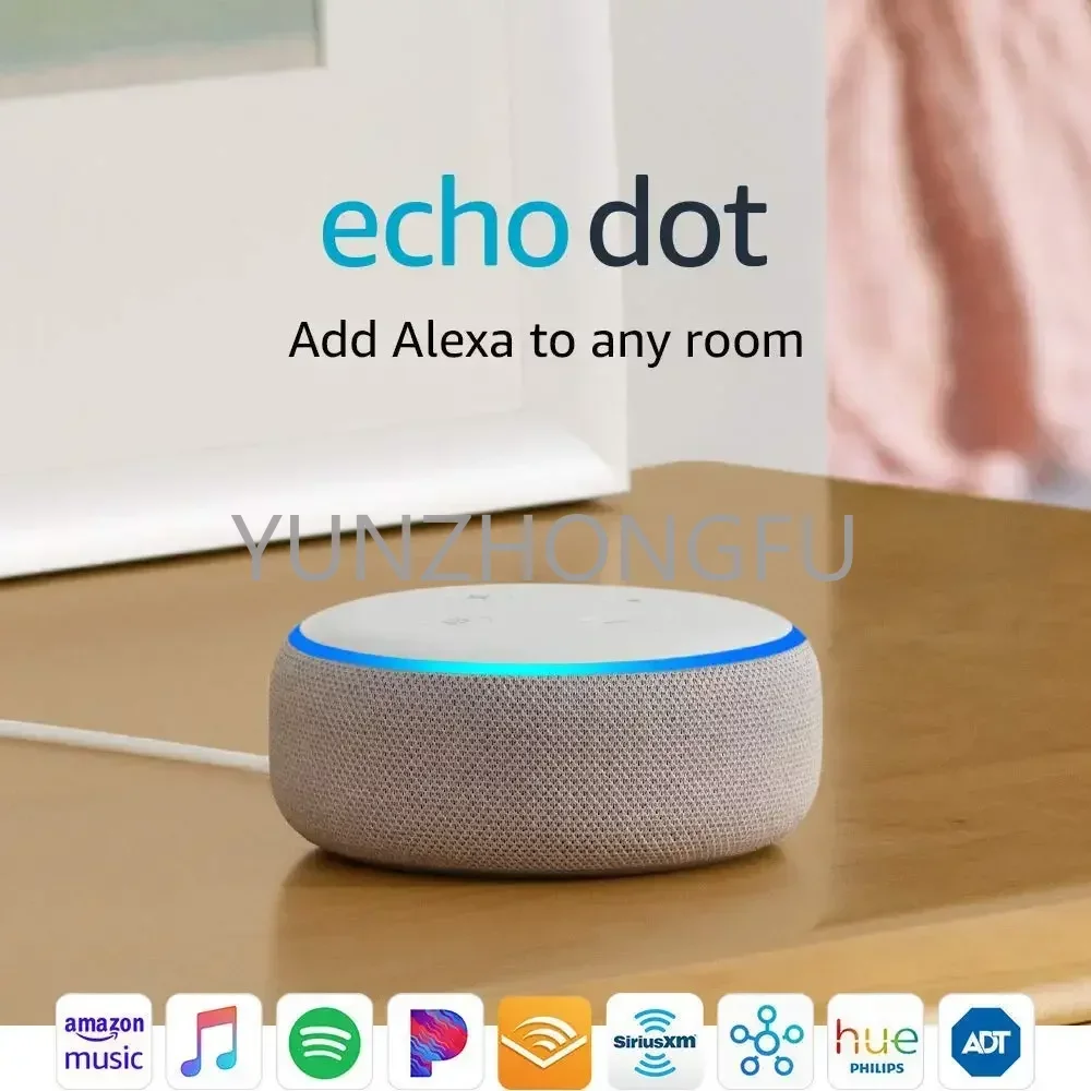 Original Altavoz inteligente con voz de Alexa, Echo Dot, 3ª y 4ª generación, 2023, Ama zon,