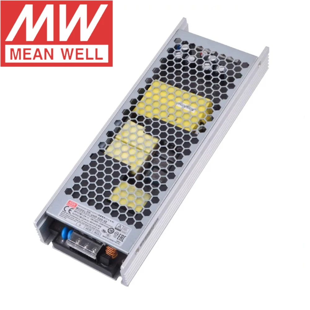 Imagem -02 - Driver Mean Well-led Uhp500 12v 15v 24v 36v 48v 500w tipo Slim dc Switching Power Supply Pfc Meanwell