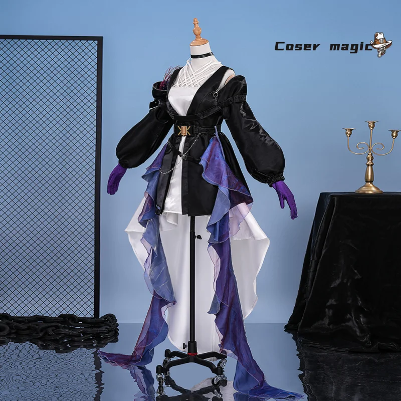 Arknights Highmore Cosplay Costume Uniform Halloween Carnival Party Christmas Play Role Clothes Clothing for Women