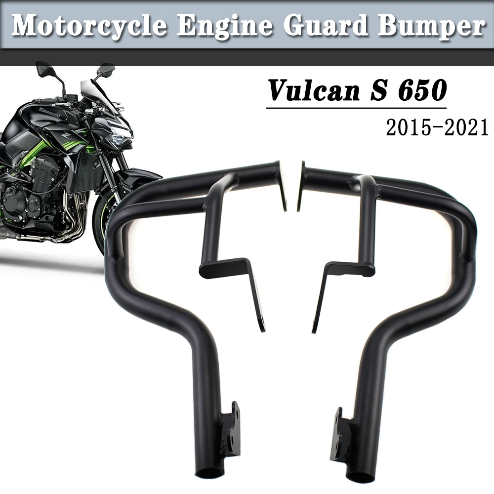 

For Kawasaki Vulcan S 650 VN650 EN650 2015 2016 2017-2022 Motorcycle Highway Bumper Engine Guard Crash Bars Stunt Cage Protector