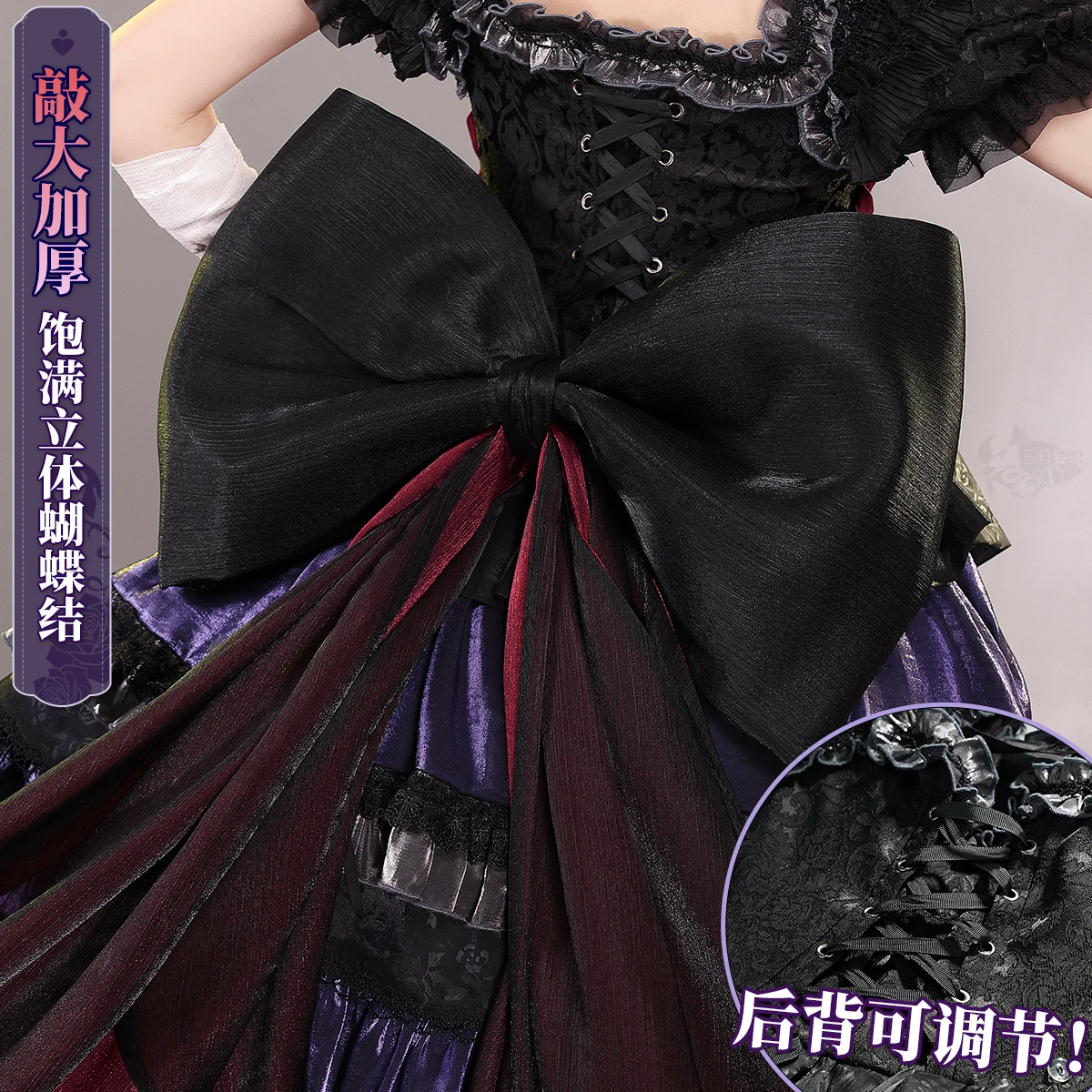 New Takanashi Rikka Cosplay costume Halloween Christmas Role Playing Party Comic S-L SIZE in stock full dress Mooyiyi cos