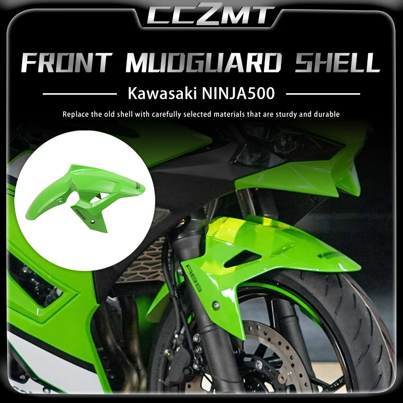 

Motorcycle Front Fender Mudguard Tire Splash Mud Guard shell Accessories For KAWASAKI NINJA500 NINJA 500 Ninja500 ninja 500