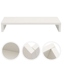 Monitor Stand Laptop Elevated Rack Desktop Multifunctional Storage Display Holder Computer Shelf Solid Wood Tablet Riser