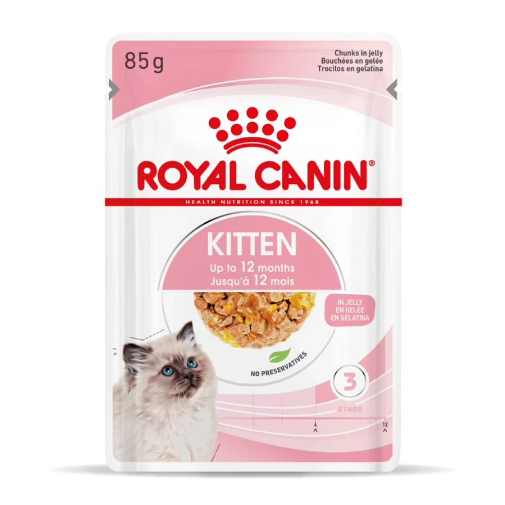 Royal Canin Kitten Comida Húmeda en Gelatina para Gatitos - 85 gr