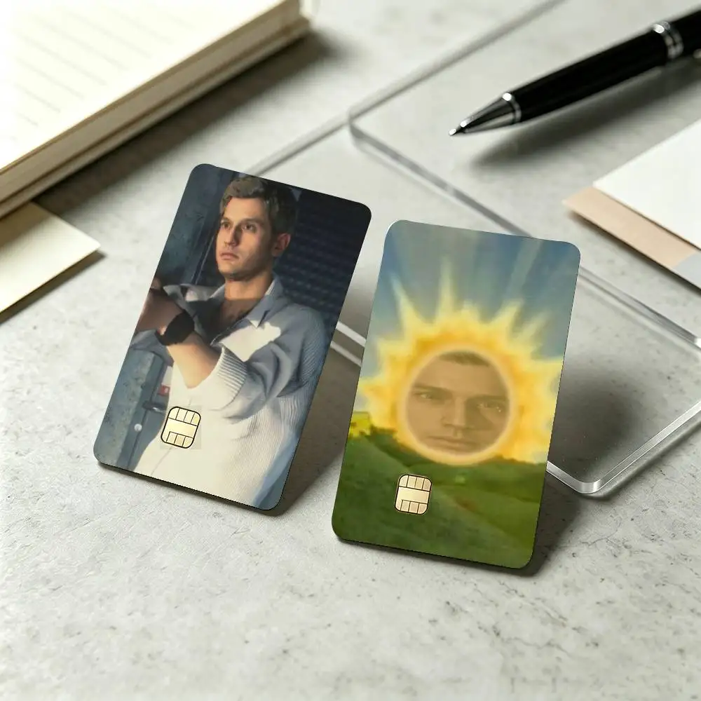 Resident evil Ethan Winters Sticker Film Tape Skin for Credit Card Debit Card Waterproof Stickers