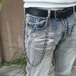 2025 New Model Serpentine Skeleton Pants Chain Trendy Men One's Waist Luxury Retro Accessories Original Hip Hop Jewelry KeyChain