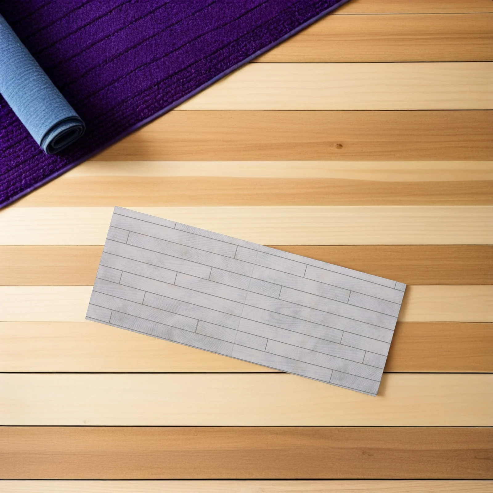 

2Pcs Miniature Wood Flooring Panels Lifelike Dollhouse Interior Design Easy Installation DIY Projects Dollhouse Flooring