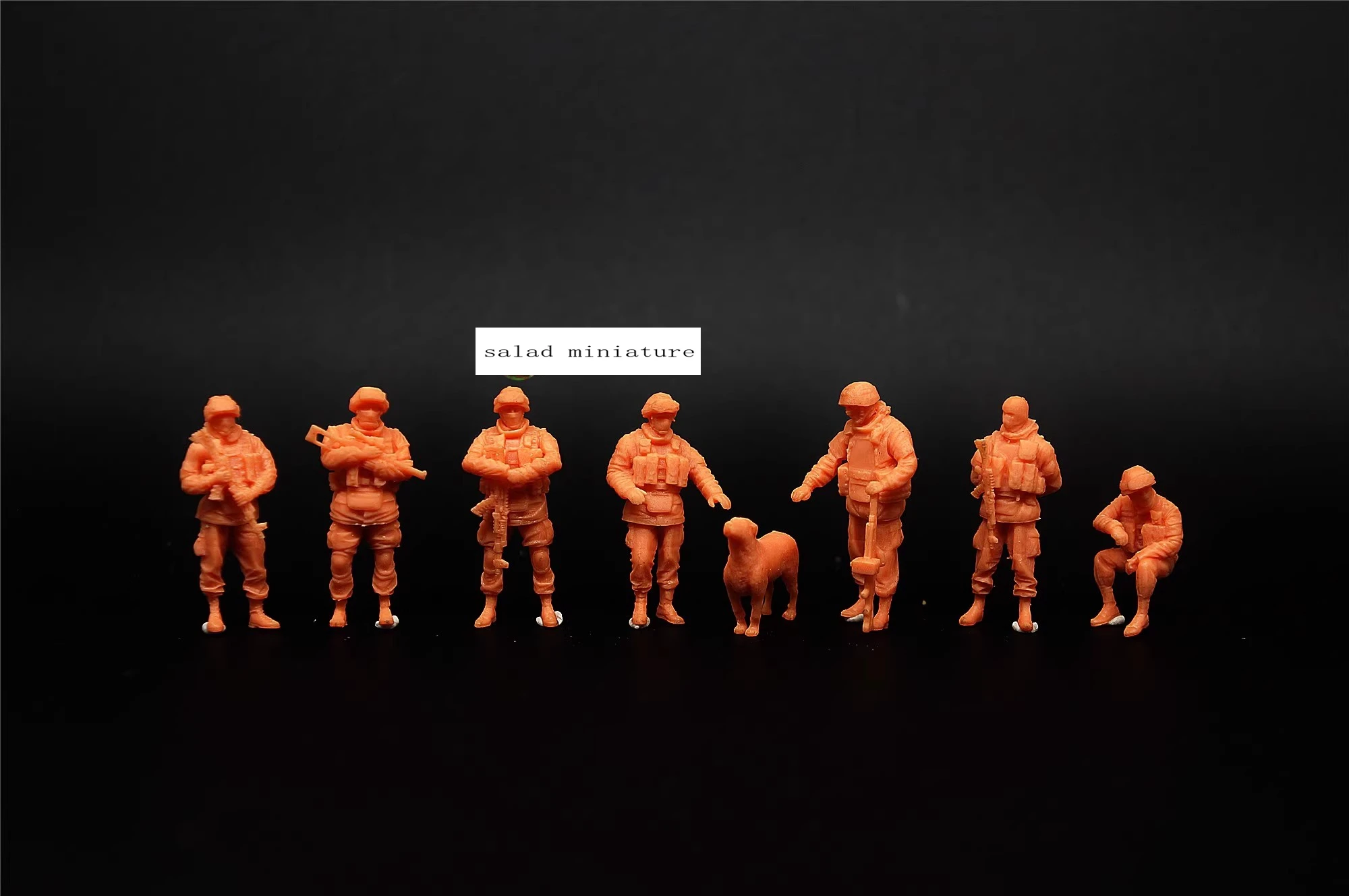 

Миниатюрная модель 1/72, супер мини, современная русская армия, крима, 8 шт./компл.