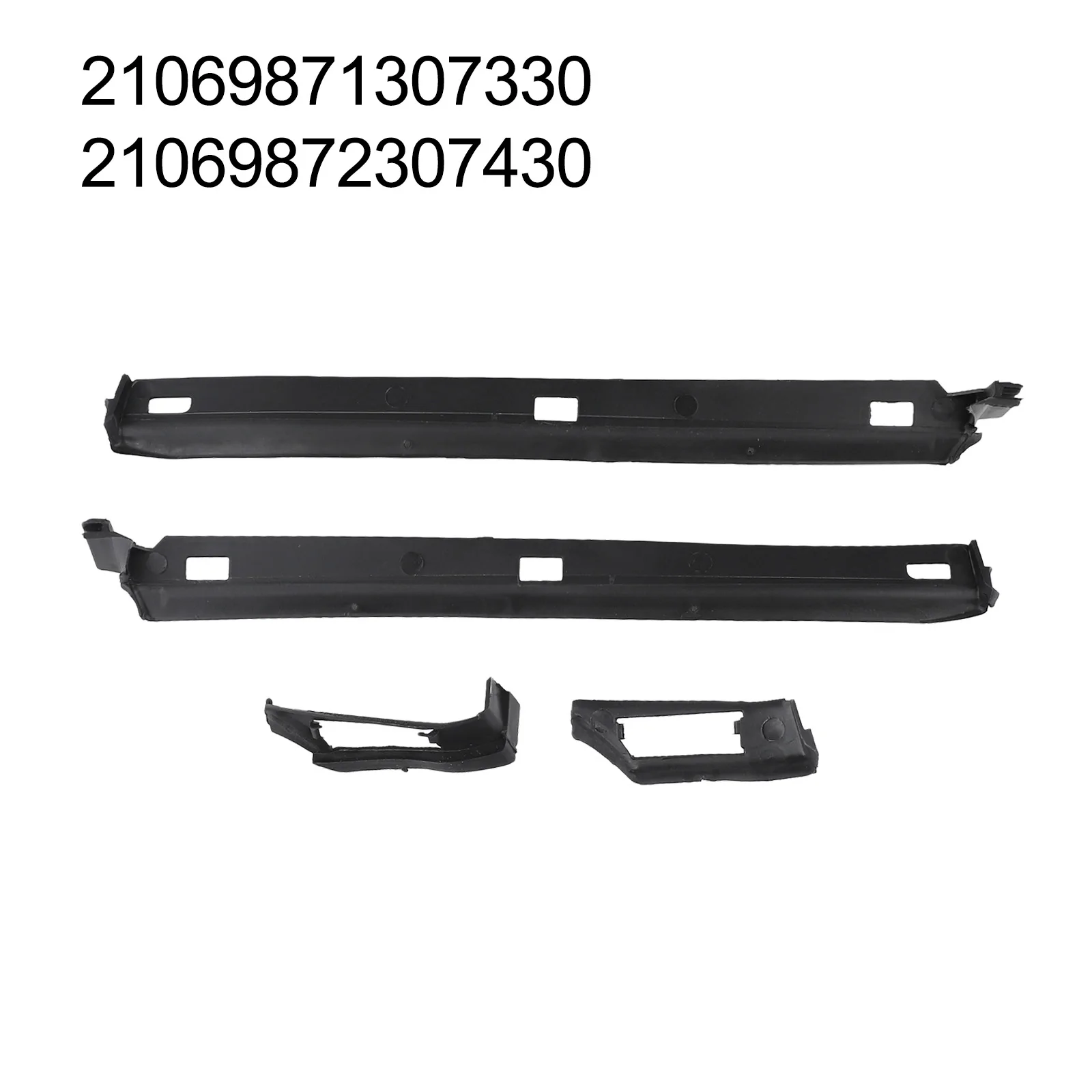 ABS Seal Fender Seal Set 4 Piece Set Anti for custom Fit Anti Fender Seal Boro As Shown In Picture ABS Seal Fender