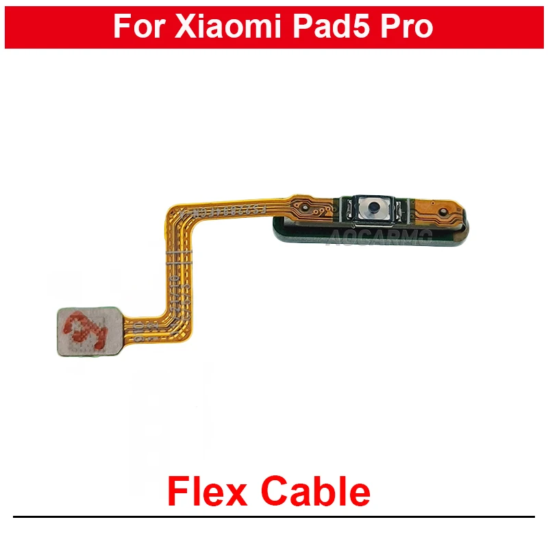 

For Xiaomi Pad5 Pro 5Pro Power On /OFF Fingerprint Sensor Flex Cable Repair Replacement Parts