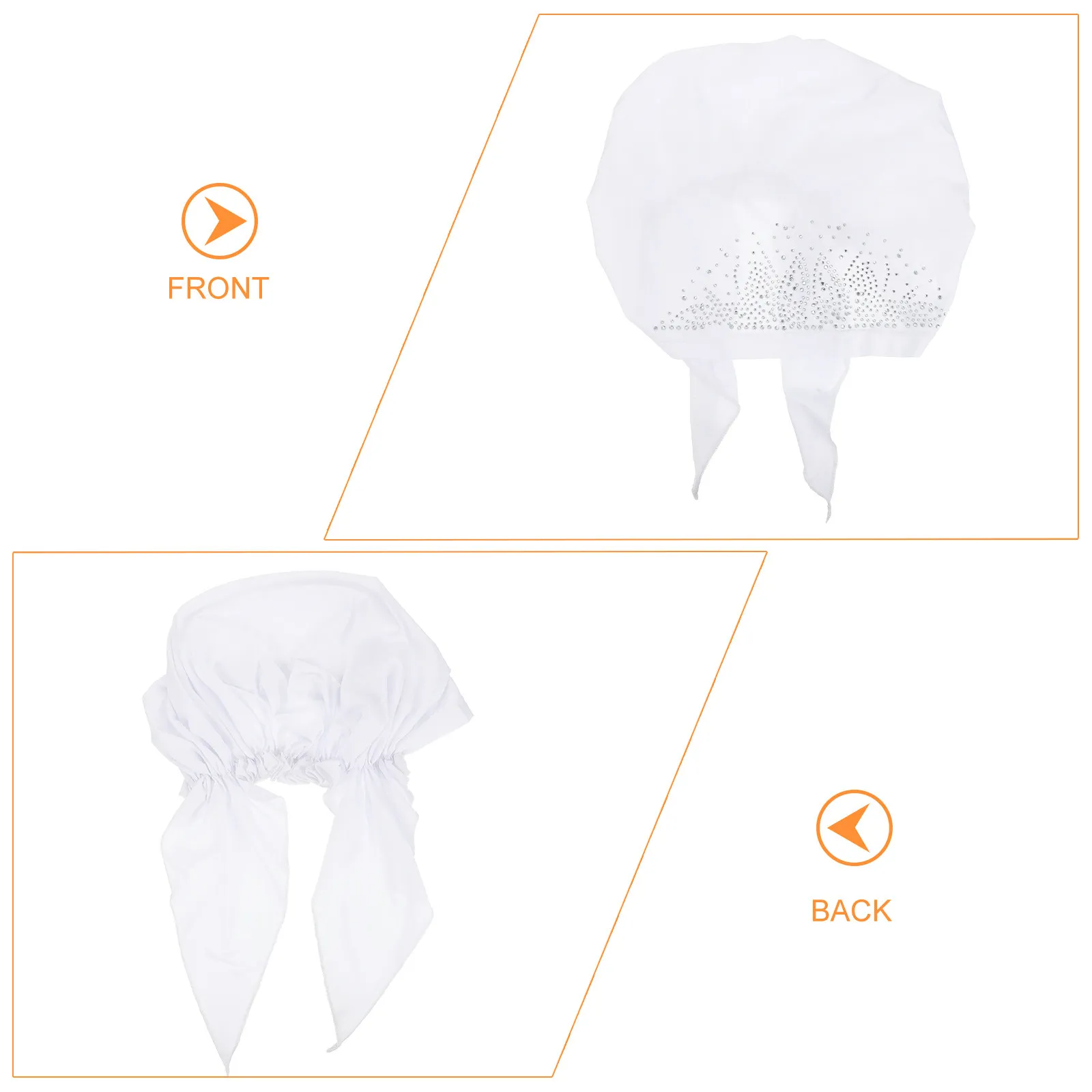 

Polyester Chemotherapy Caps for Women Hair Loss Headwear Night Sleeping Bonnet Soft Elastic Fit for Thin Thick Long Short Hair