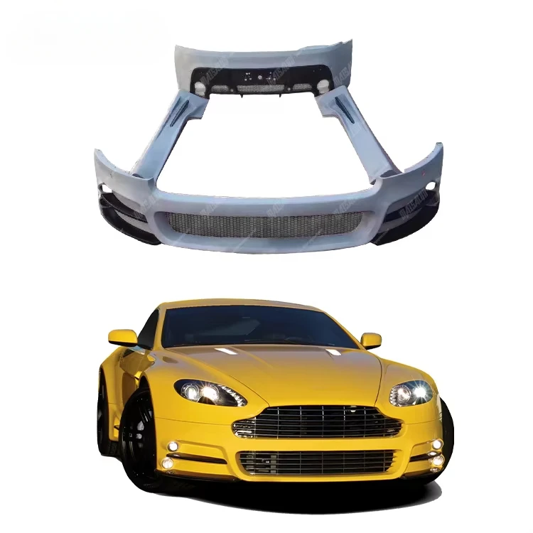 

MAISALUN Excellent Bodykit for Aston Martin Vantage Upgrade to M Style Half Carbon With Front and Rear Bumper Side Skirts