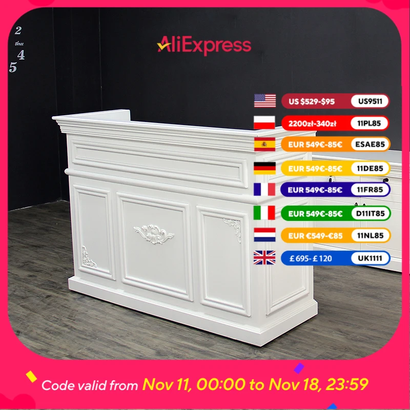 

Hotels Beauty Reception Desks Counter Aesthetics Business Salon Reception Desks Design Indoor Empfangstheke Office Furniture
