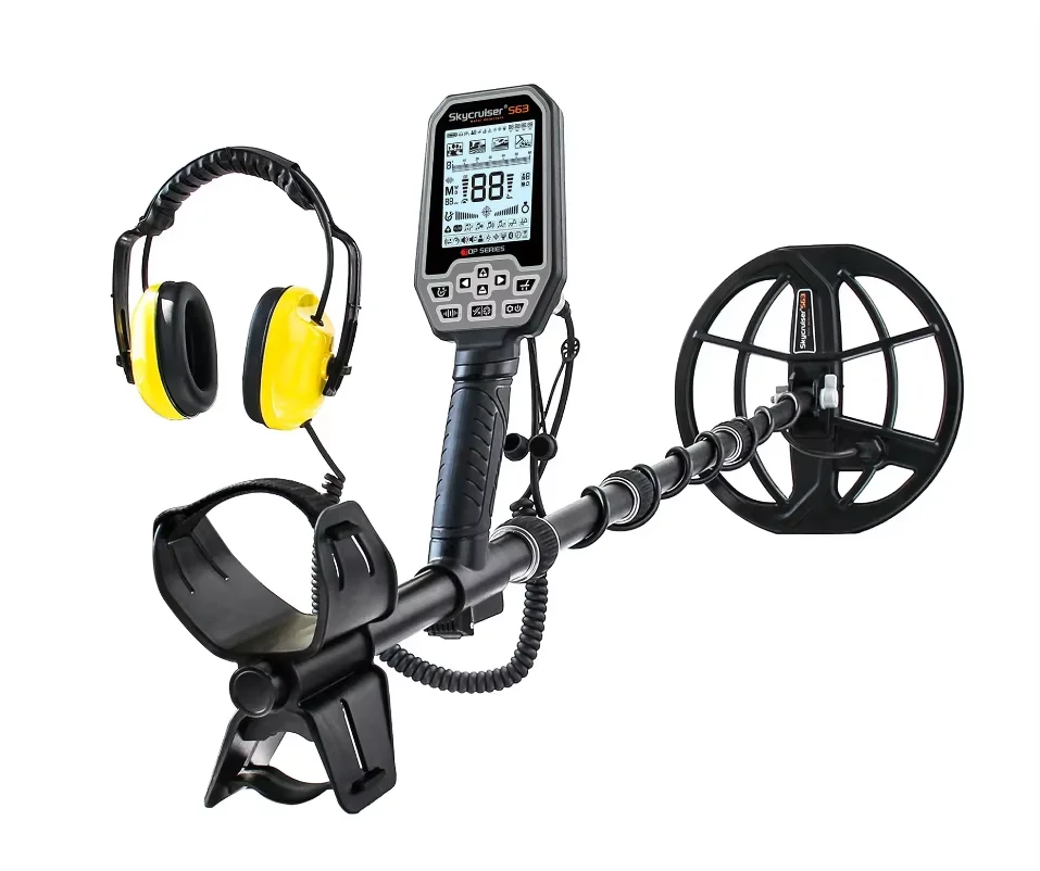 S63 Professional Whole Body Waterproof IP65 Underground Metal Detector 15