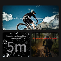 A47F-VIRAN V10 5K Action Camera Electronic Image Stabilization 2 Inch Touch Screen Waterproof Video Camera Motion Detection Dash