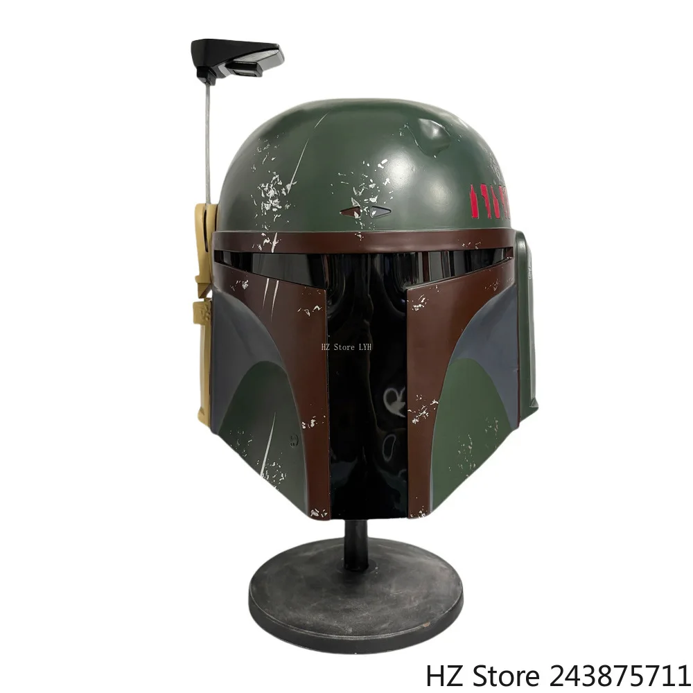 

Starwar Boba Fett Helmet 1:1 Roleplay Collectible Halloween Cosplay Mask Props Toys Gift TK002