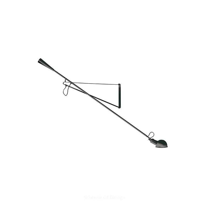 

Italian 265 long arm wall lamp designer Nordic industrial style rocker arm long pole minimalist medieval reading lamp