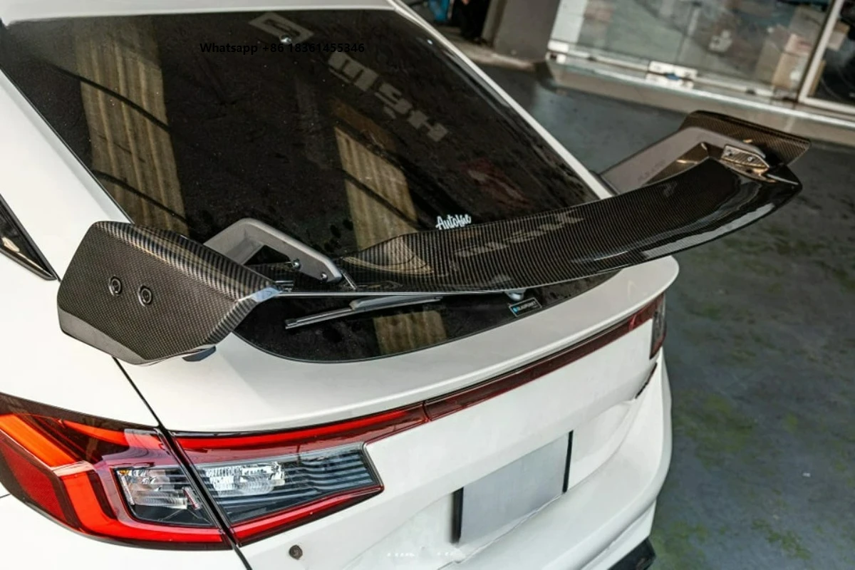 

FOR Civic FL5 Type R Rear Spoiler Wing OEM-Grade Fit AD-Designed Dry Carbon Kit
