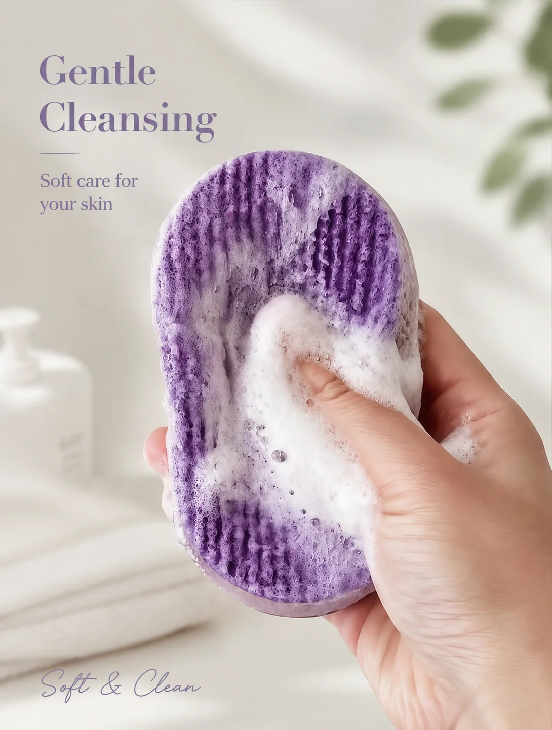 3 Pack Thick High Density Dish Scrubber Sponge Multi Color Oil Resistant Kitchen Cleaning Scourer Pan Brush