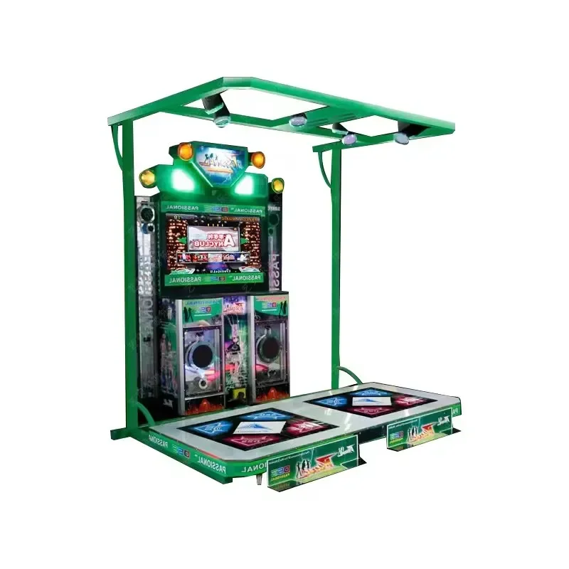 Nuovi prodotti Gioco arcade Revoluzione di danza interattiva Macchina arcade Macchina da gioco di ballo di divertimento Macchina da ballo musicale in vendita