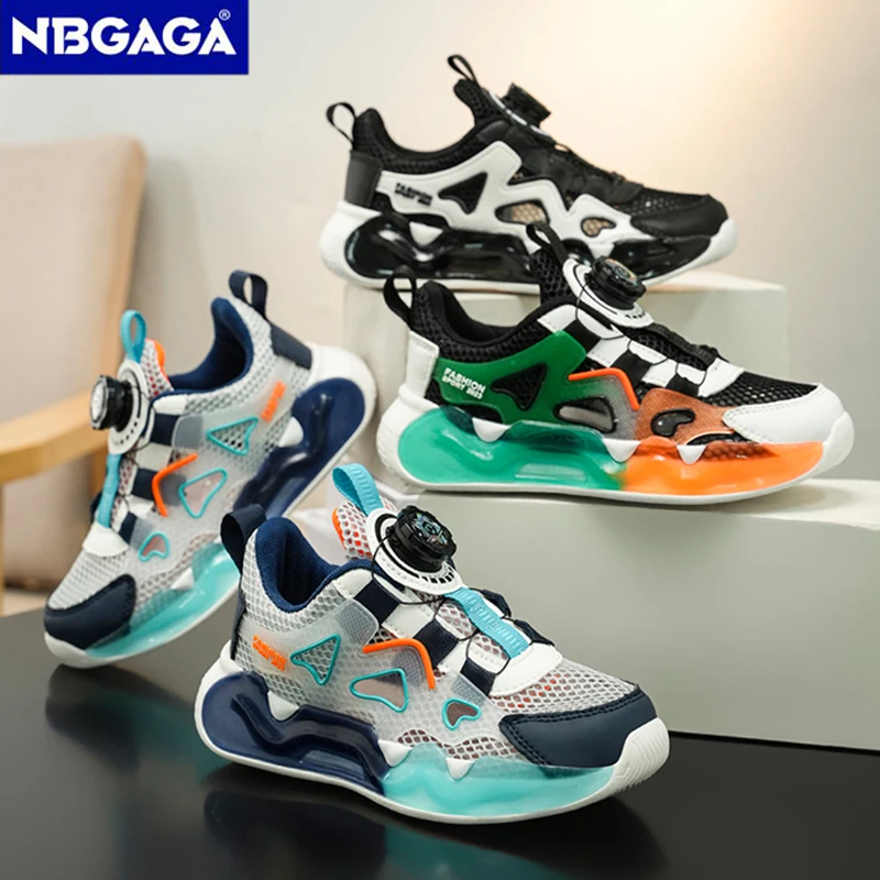 

Breathable Mesh Kids Sneakers Lightweight Summer Casual Shoes for Boys School Sports Walking Size 28-39