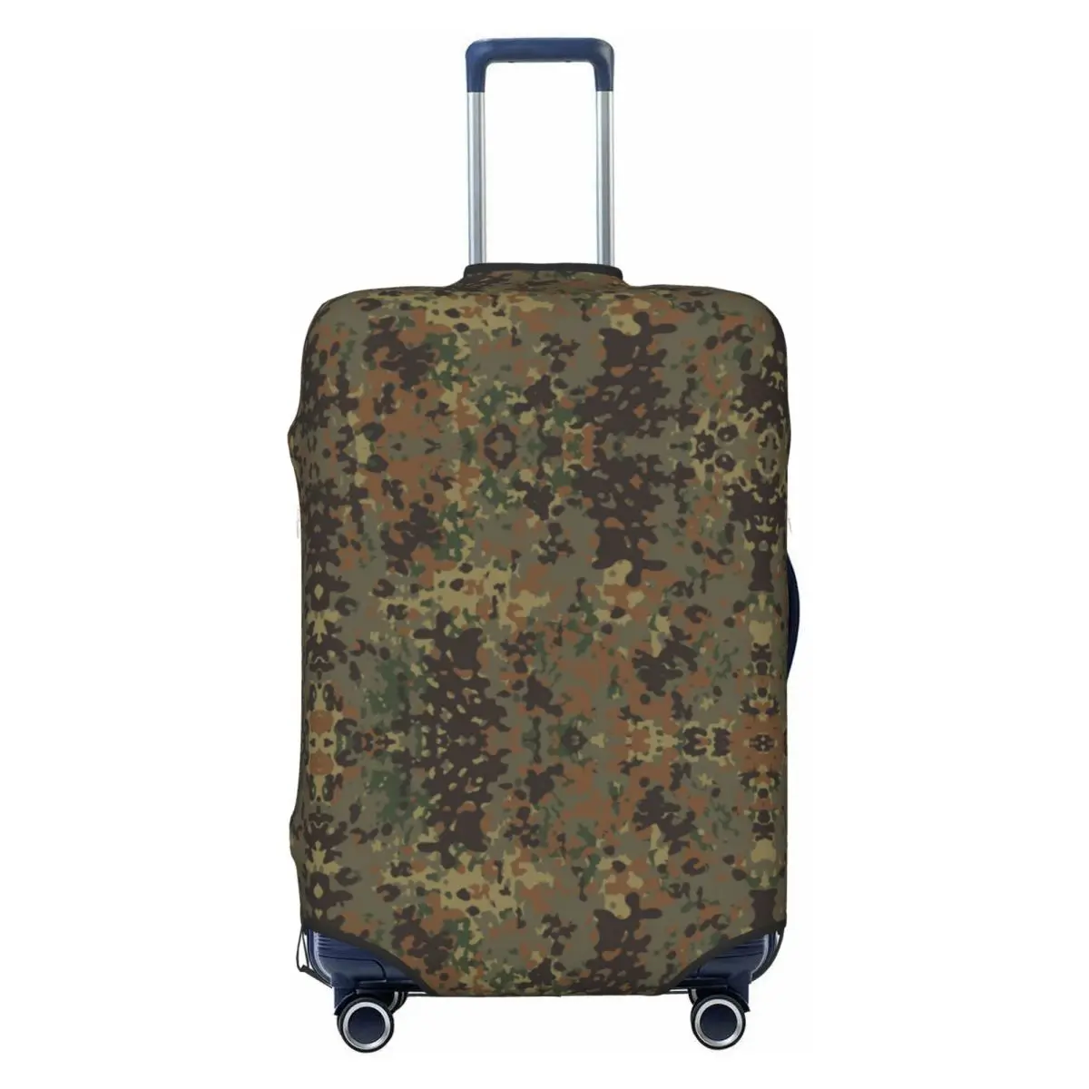 Custom Custom Flecktarn Camo Luggage Cover Protector Dust Proof Military Army Camouflage Travel Suitcase Covers