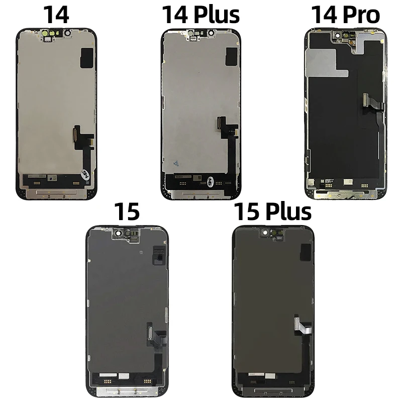 Jakość AAA OLED dla iPhone X XS Max Ekran dotykowy LCD Digitizer Dla iPhone 11 12 Pro Max Wyświetlacz 13 Mini 14 Plus 13 PRO 14 LCD