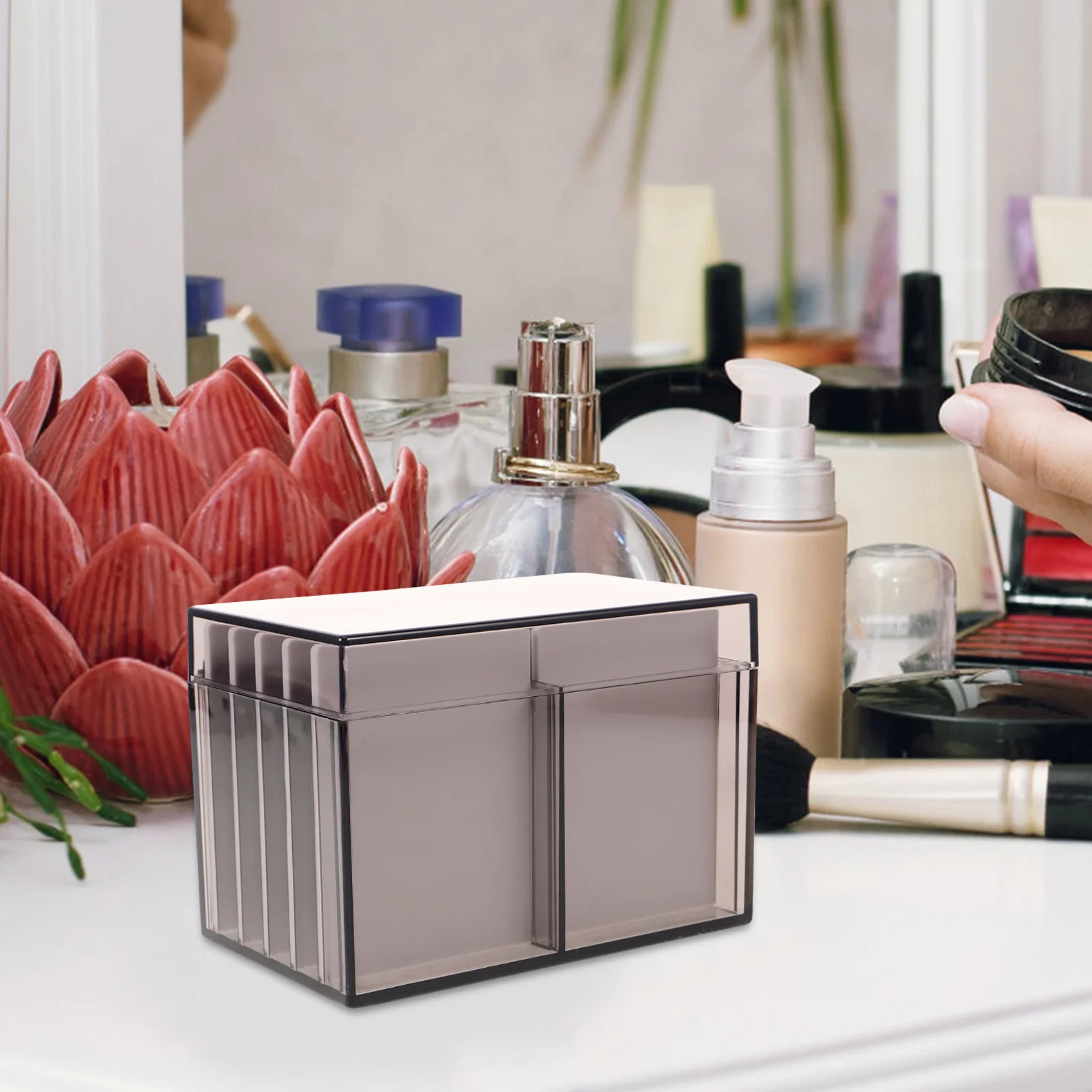 

Acrylic False Eyelashes Storage Organizer Multi Layers Lash Tray Organizer Eyelash Travel Box Portable Case