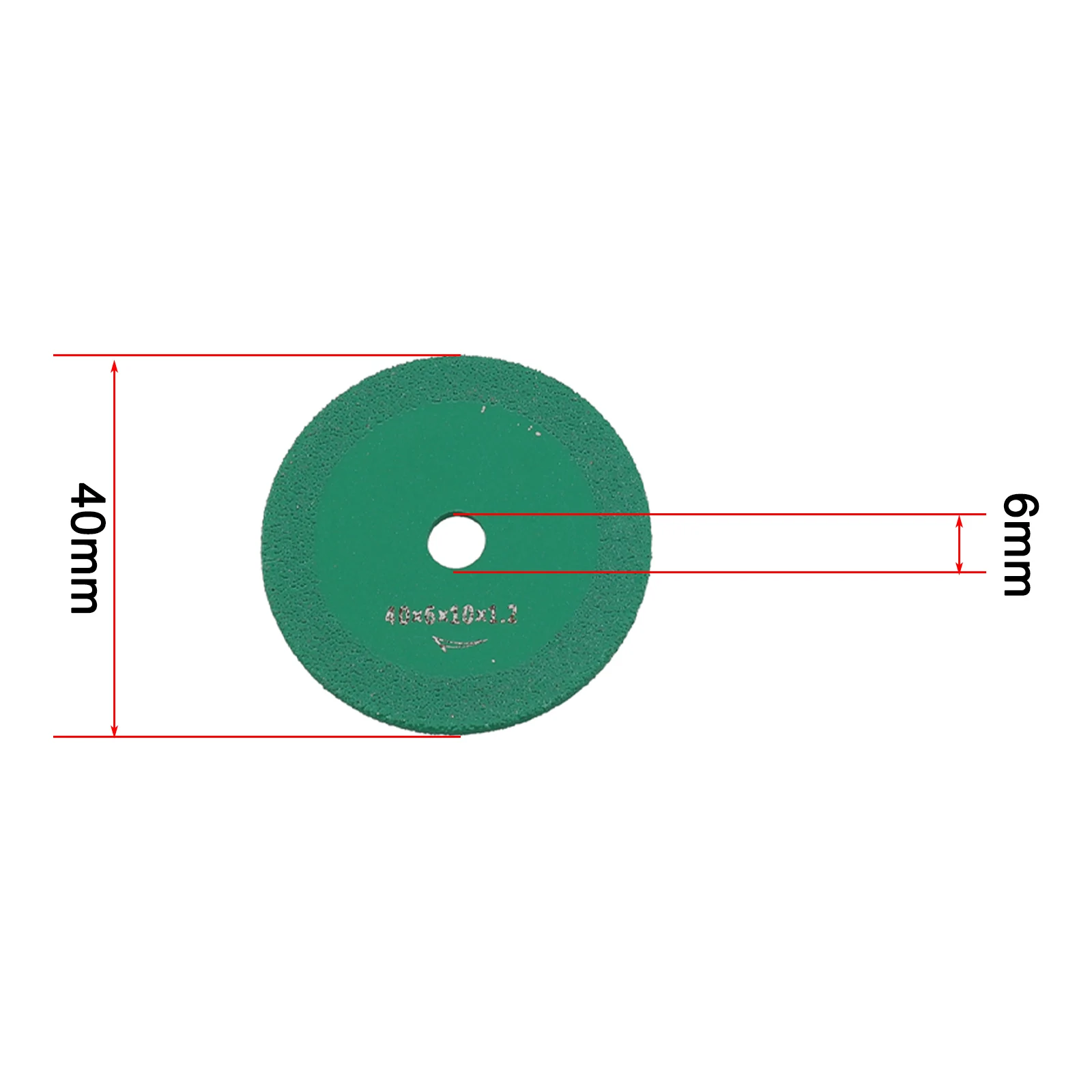 

Cutting Disc Cutting Blade For Angle Grinder Wear Resistance 40mm 50mm 80mm Green High Manganese Steel Ceramic Tiles