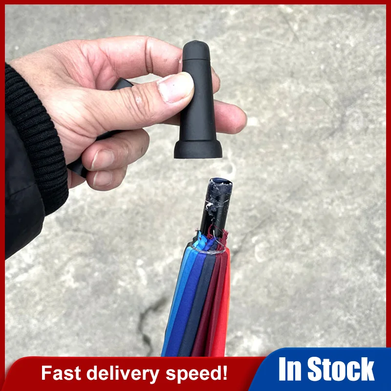 Aksesori Pasokan Suku Cadang Perbaikan Payung Gagang Panjang Penutup Atasan Pengganti Pelindung Ujung Ujung Profesional