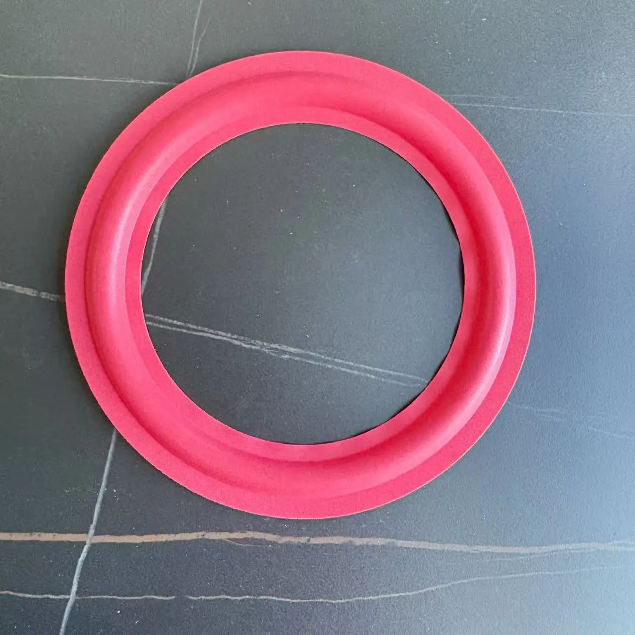 2PCS Red Speaker Foam Surround Subwoofer Woofer Speaker Repair Part Sponge Ring Side Foam Edge Replacement