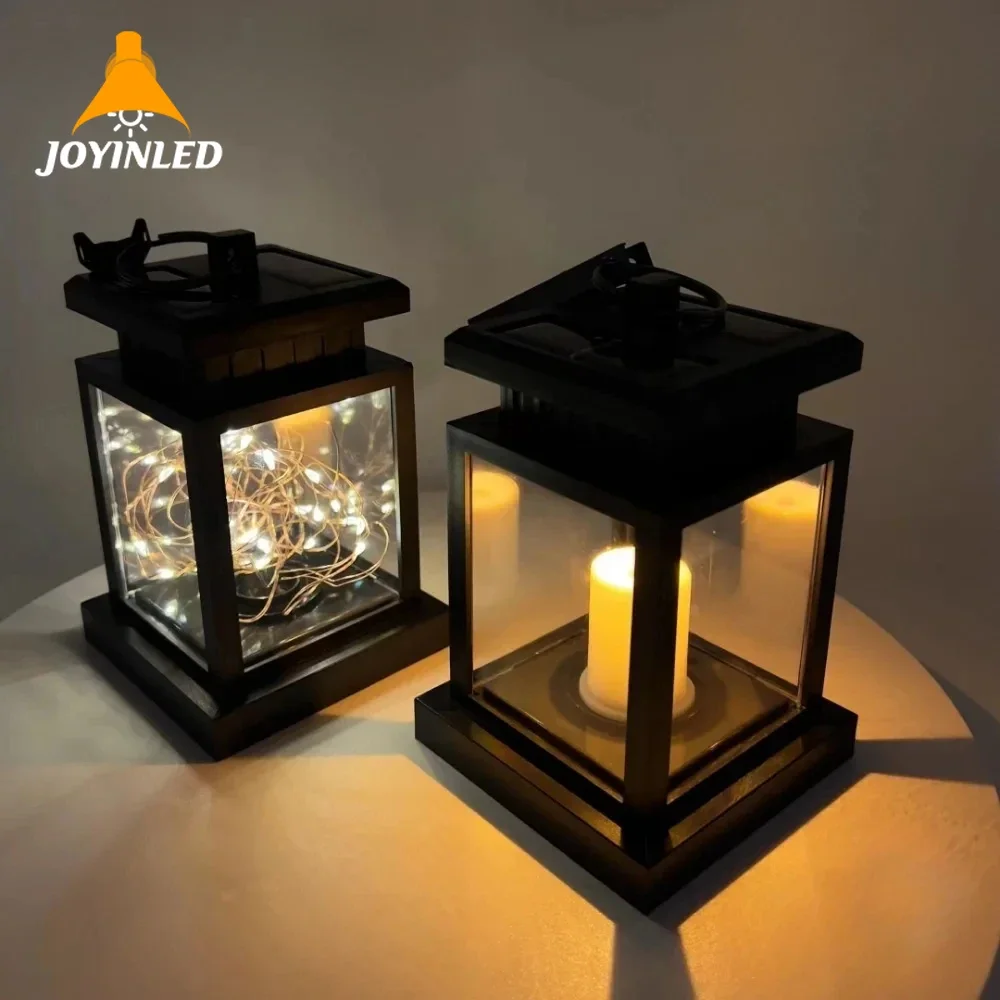 Solar Lantern Lawn Camping Decoration Landscape Courtyard Garden European-style LED Atmosphere Candle Light Solar Energy