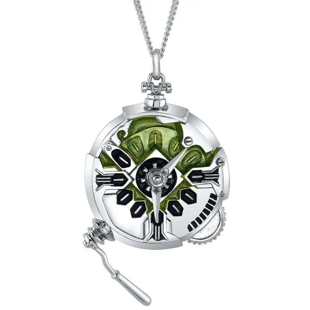 Arcane Ekko Cosplay Collier Pendentif, Chronomètre, JOGame, LoL TV, Accessoires de Costume de Jeu de rôle, Accessoire de Décoration, Bijoux Cadeau pour Homme et Femme