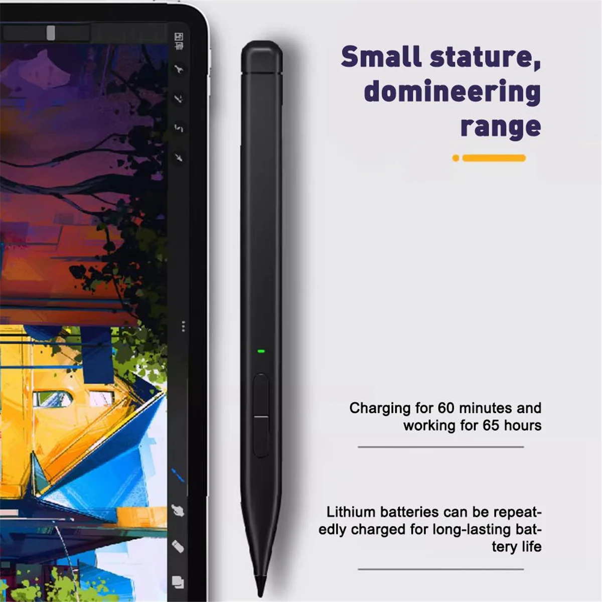 قلم SMIEA لجهاز Surface Pro 8، 9,4096 Levels Mpp 2.0 قلم رصاص نحيف رفض اليد لأجهزة الكمبيوتر المحمول Studio 2، ASUS، HP