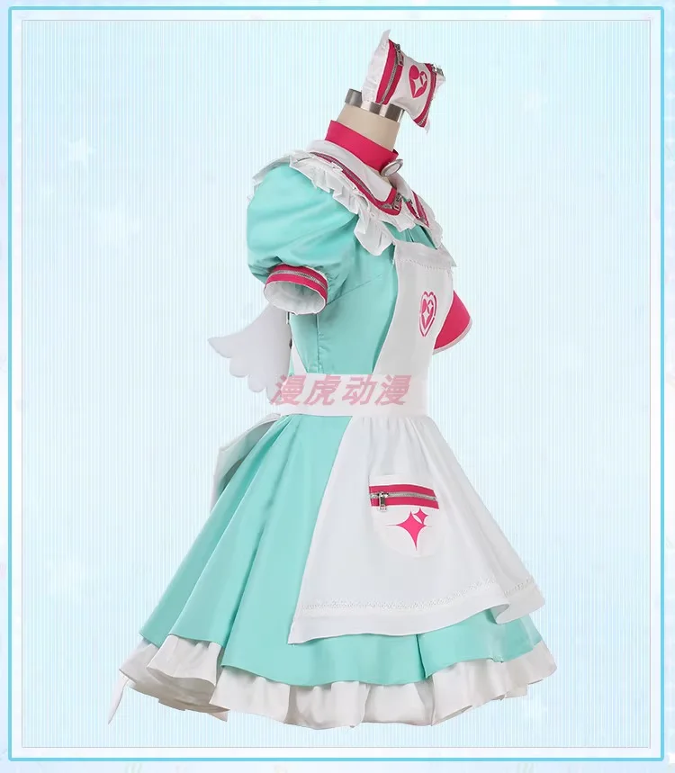 Yumemi Riamu Cosplay Costume Halloween Christmas Comic con Game Anime Party Customized Clothes