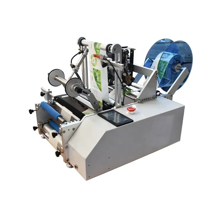 Fast Semi Automatic Label Applicator Labeling Machine For Hexagonal Jars