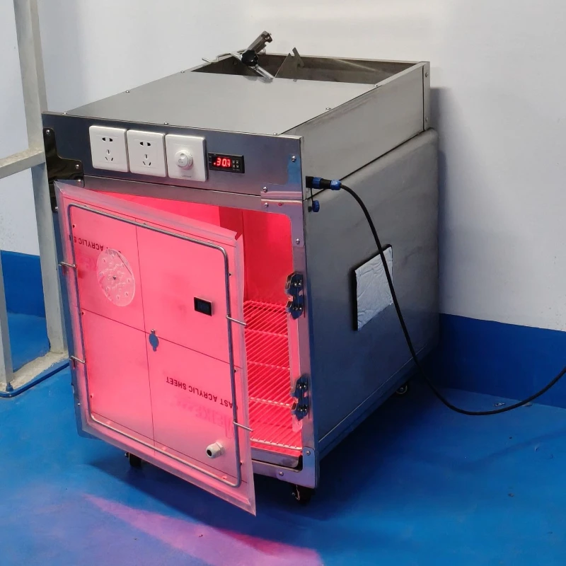 Clearance pet hospital inpatient cage 304 stainless steel infusion cage dog foster care constant temperature heating atomized