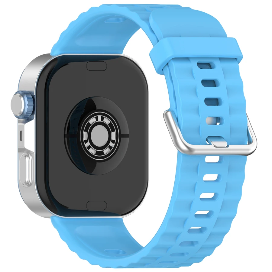 3D Wave siliconen horlogeband voor Huawei Watch Fit 3 4 5 armband vervangende sport horlogeband voor Huawei Watch Fit 4 5 Pro band