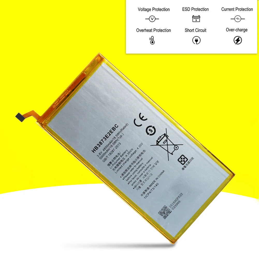 New HB3873E2EBC HB3873E2EBW Battery For Huawei Mediapad X1 X2 7D 501U 501L 503L 503LT GEM 701L 702L 703L