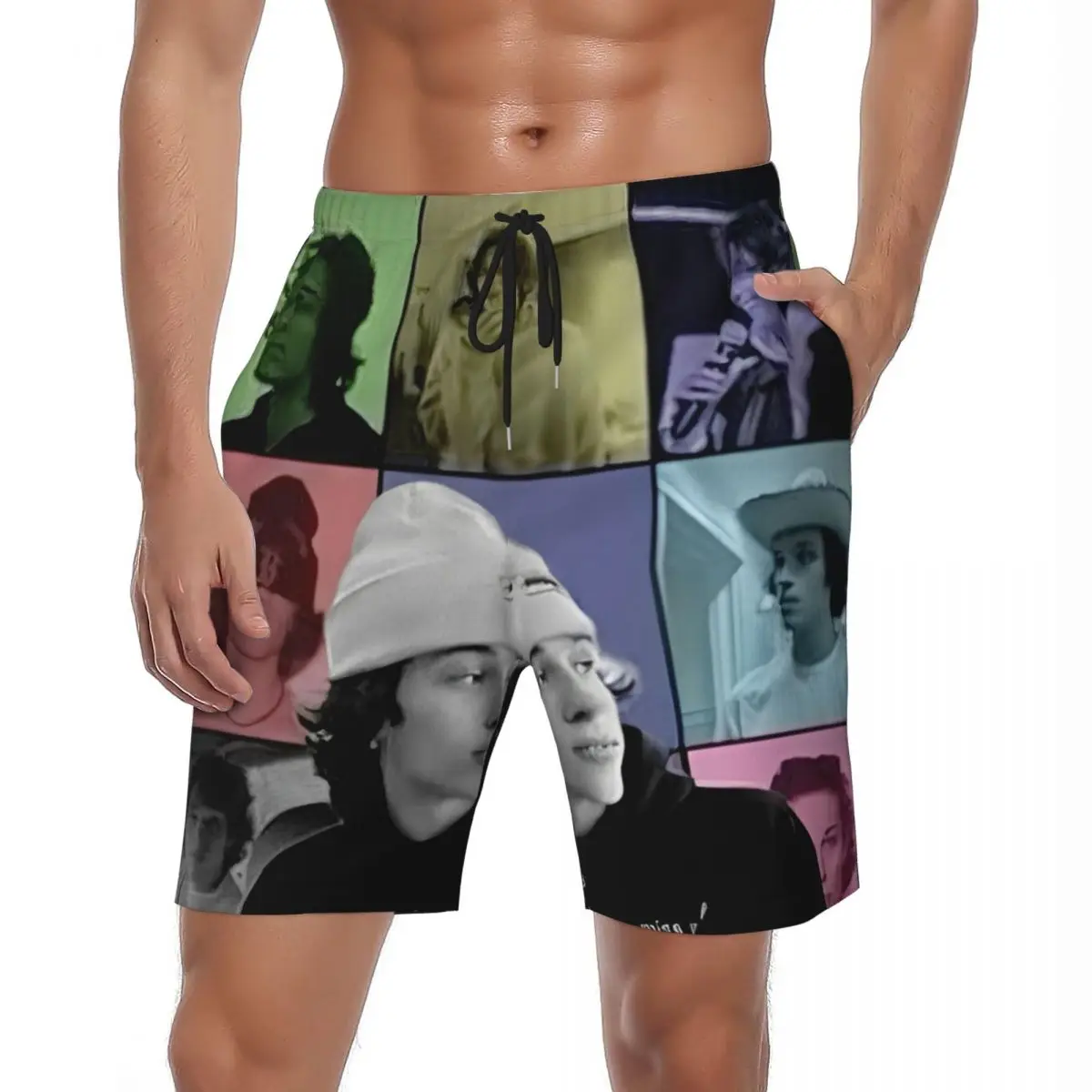 

Летние шорты для доски, мужские шорты Sturniolo Triplets, спортивные шорты для фитнеса Chris Eras Tour, пляжные шорты Y2K, быстросохнущие плавки