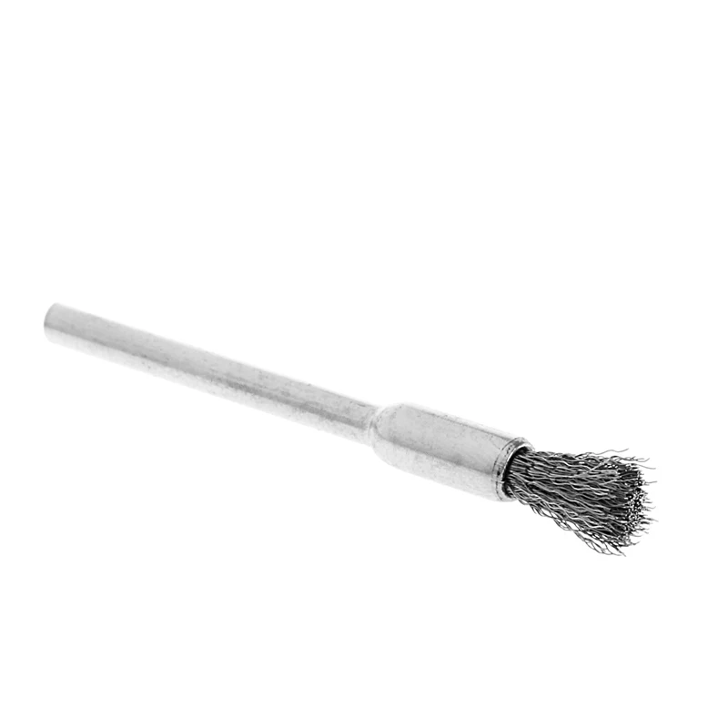 2023 4Pcs 5mm Steel Wire Brushes Polishing Wheel Brush For Tools Mini Brushed Burr Welding Metal Surface Pretreatment,Grinding