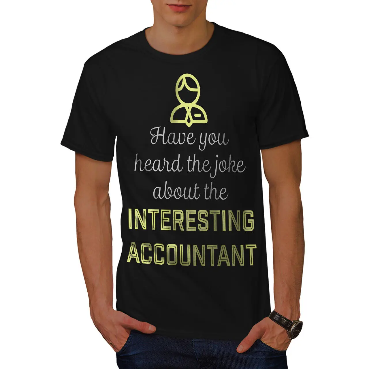 Joke About Accountant Funny Mens T-shirt