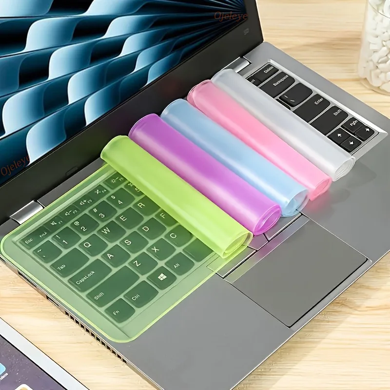 

Universal Silicone Keyboard Cover For MacBook Pro Air Xiaomi Huawei 13" 14" 15" 16" 17" Laptop Notebook Dustproof Protector Film