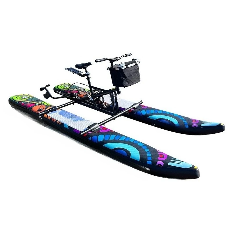 

Water Inflatable Bicycle PVC Thickened Inflatable Pedal Bicycle Outdoor Leisure Pedal Bicycle