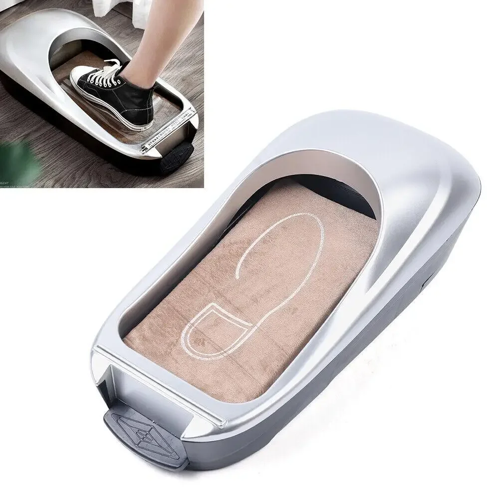 

Automatic Shoe Cover Cover Dispenser Machine Waterproof Membrane Tool + 1 Pcs Film Silver Cover Tool