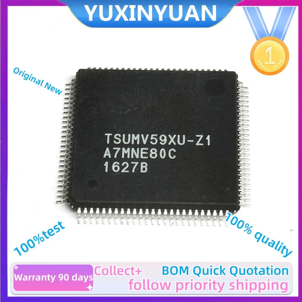 1PCS  And New Original  TSUMV59XUS-Z1 TSUMV59XUS TSUMV59XU-Z1 TSUMV59XUT-Z1 TSUMV59XE-Z1 TSUMV59XES-Z1  QFP128 in Stock 100%Test