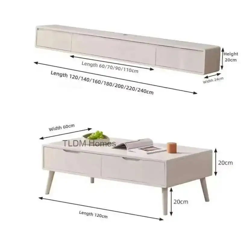 شقة الشمال علقت الحائط خزانة التلفزيون خزانة تلفزيون صغيرة الجوز الخشب اللون حامل تلفاز الحد الأدنى غرفة المعيشة طاولة تلفاز #6