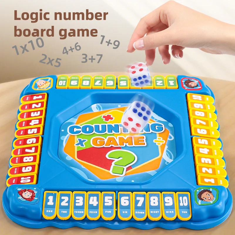 Digital Flip Tabletop Game Parent-Child Interactive Toy Set Board Game Party Game Birthday Gift