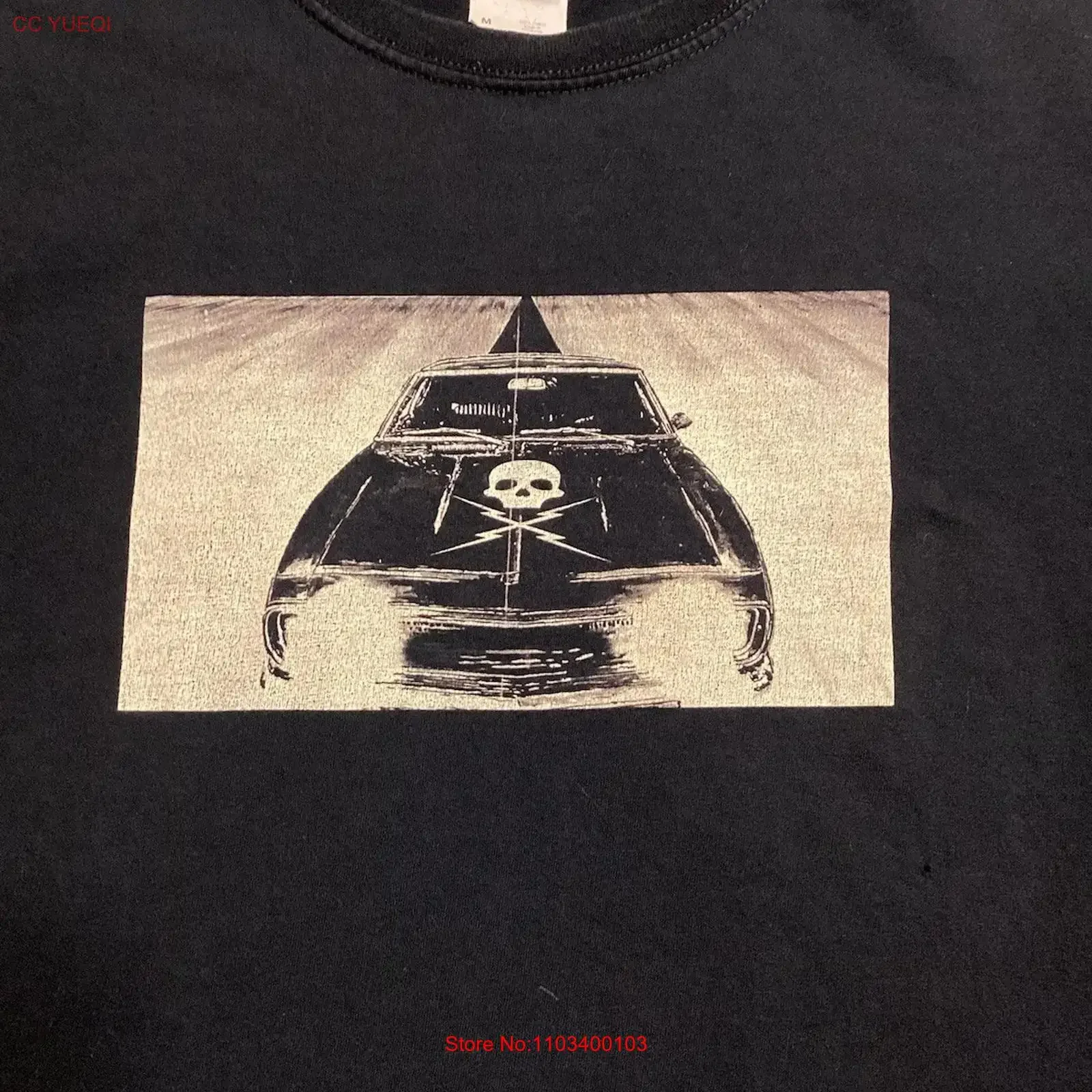 death-proof-t-shirt-size-m-quentin-tarantino-vintage-washed-stretched-stylish-casual-homme-fashion-slightly-versatile
